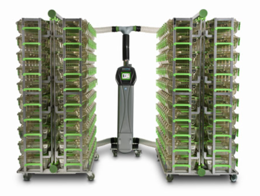 Tecniplast Green Line Mouse Rack - 160 Cage Double Sided (DGM160